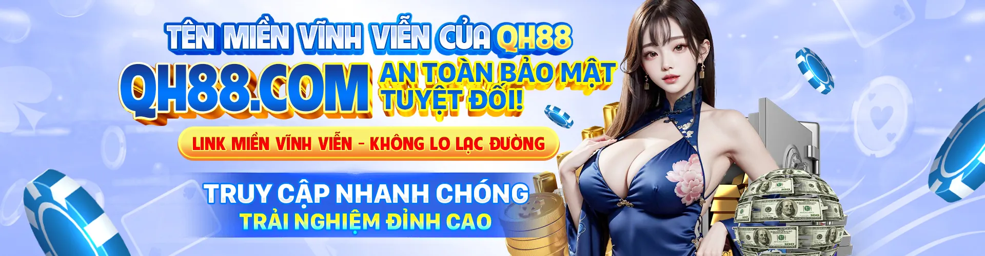 Hình ảnh banner chính về bảo mật của qq888 link mới