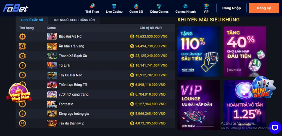 Slots Chủ Đề